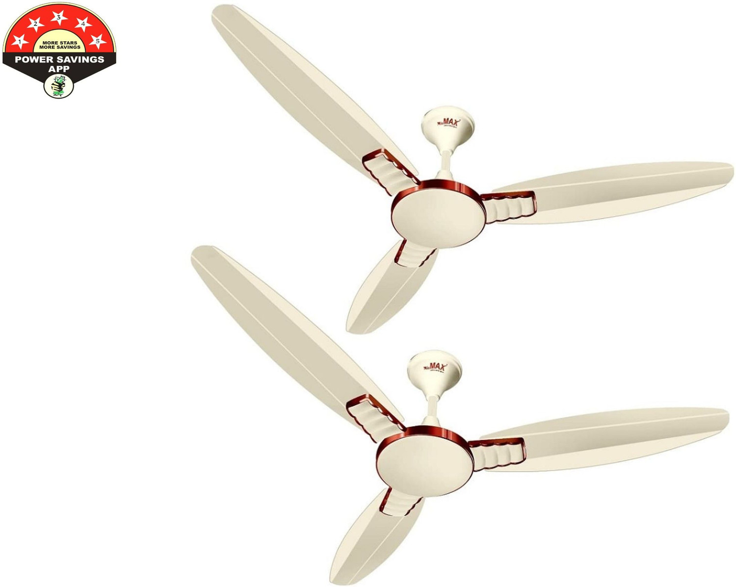 Image of GATUSHOPS 19297 High Air Delivery 90 mm Ceiling Fan (1 Star | Multicolor | Pack of 1)