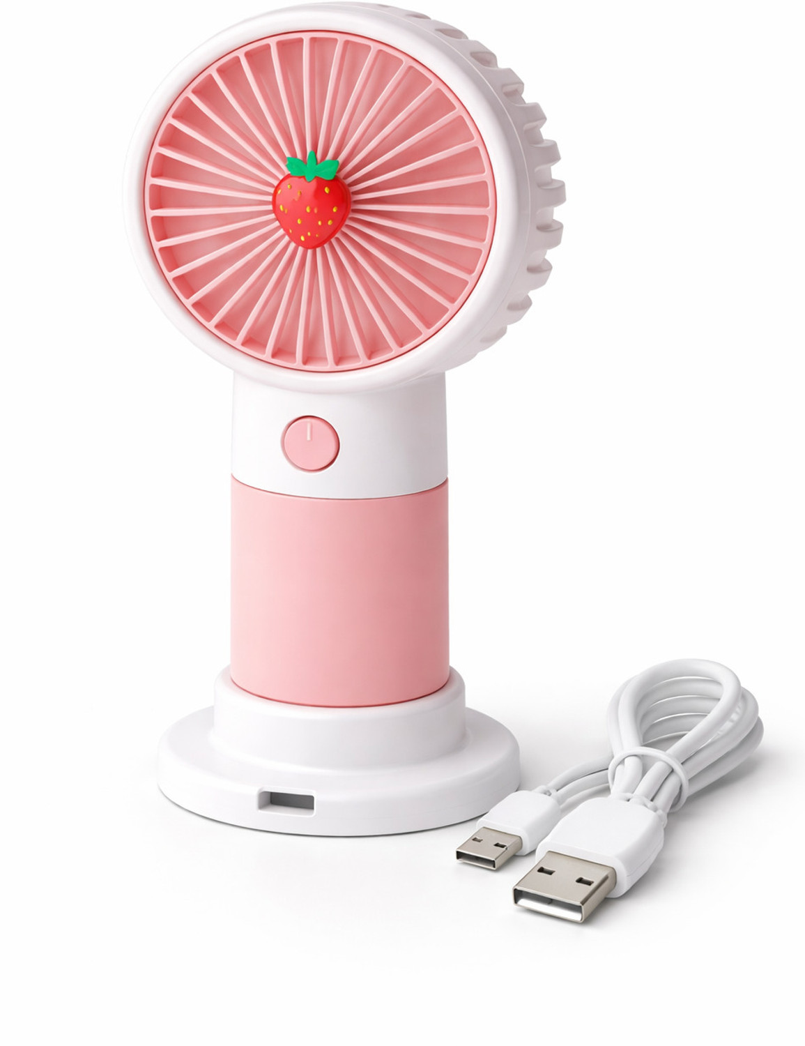 Image of LE'SIJA DECORATIONS Rechargeable Table fan 360with Adjustable USB Charging Battery Operated Ultra High Speed Table Fan (5 Star | multi | Pack of 1)
