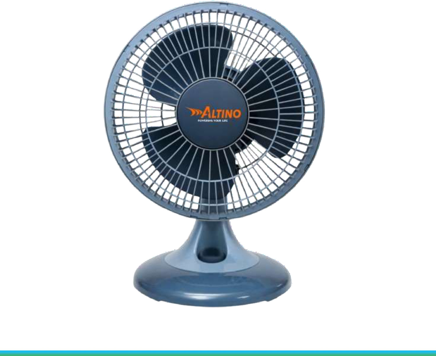 Image of KOVAH Portable Rechargeable Desk Fan with 3 Speed Control, USB Charging BLDC Motor 150 mm Table Fan (Solid Green | Pack of 1)
