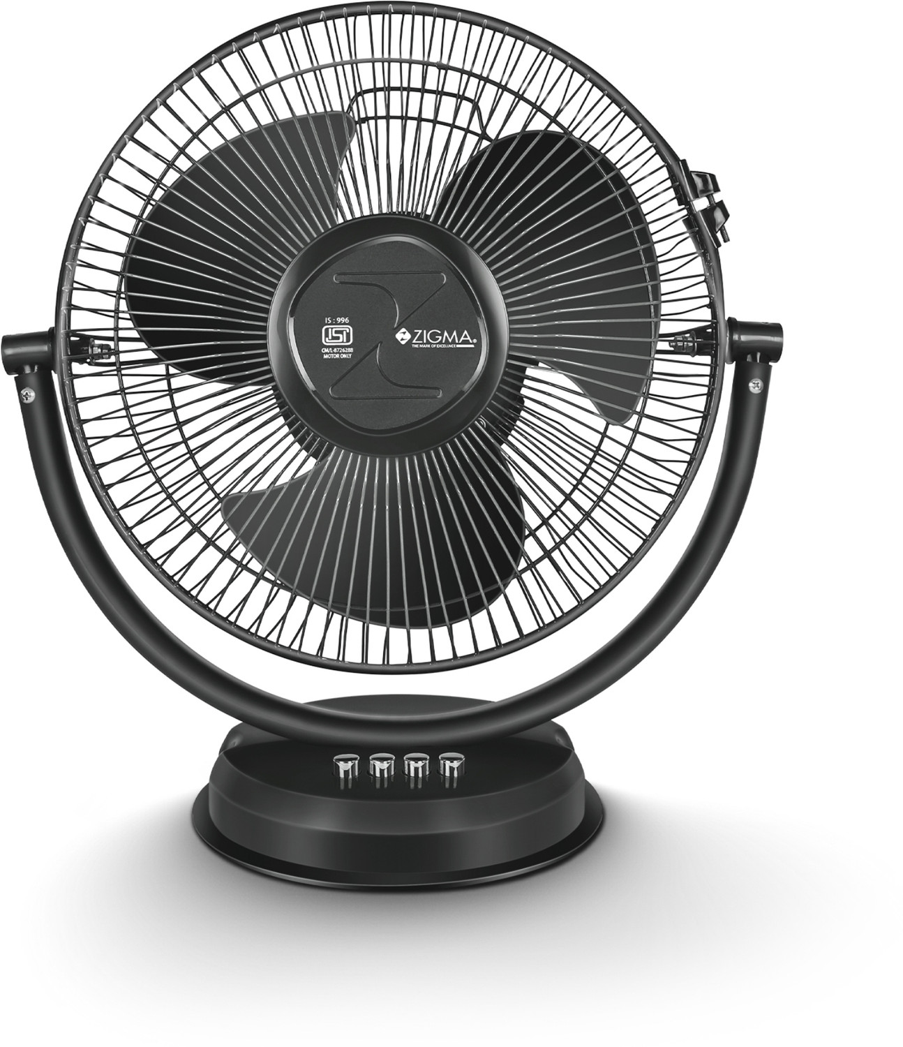 zigma TIKTIK Quiet Portable 300 mm Ultra High Speed 3 Blade Table Fan