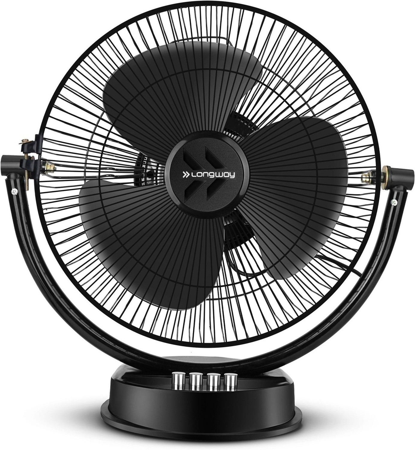 Image of Syntro AERON | High Speed with 12 Months Warranty 300 mm Wall Fan (BLACK | Pack of 1)