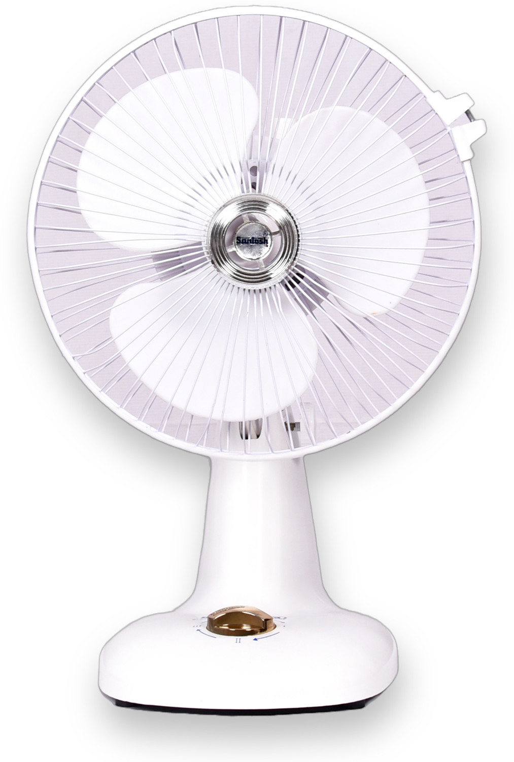 Image of Santosh Sandy 9inch Red White with 2 Year Warranty Energy Saving 225 mm Table Fan