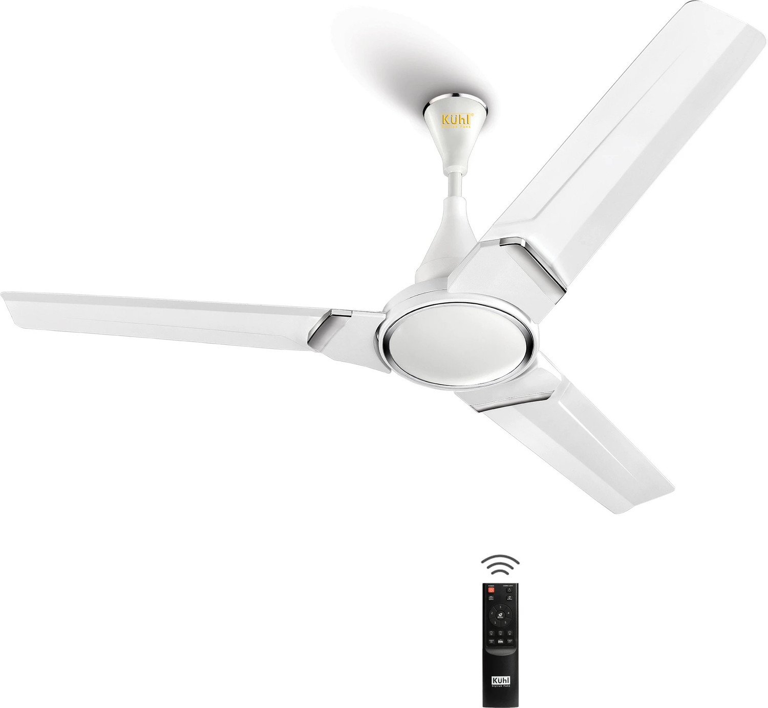 KuhL Prima A3 1200mm 3‑Blade Ceiling Fan – 48% Off at ₹2,299
