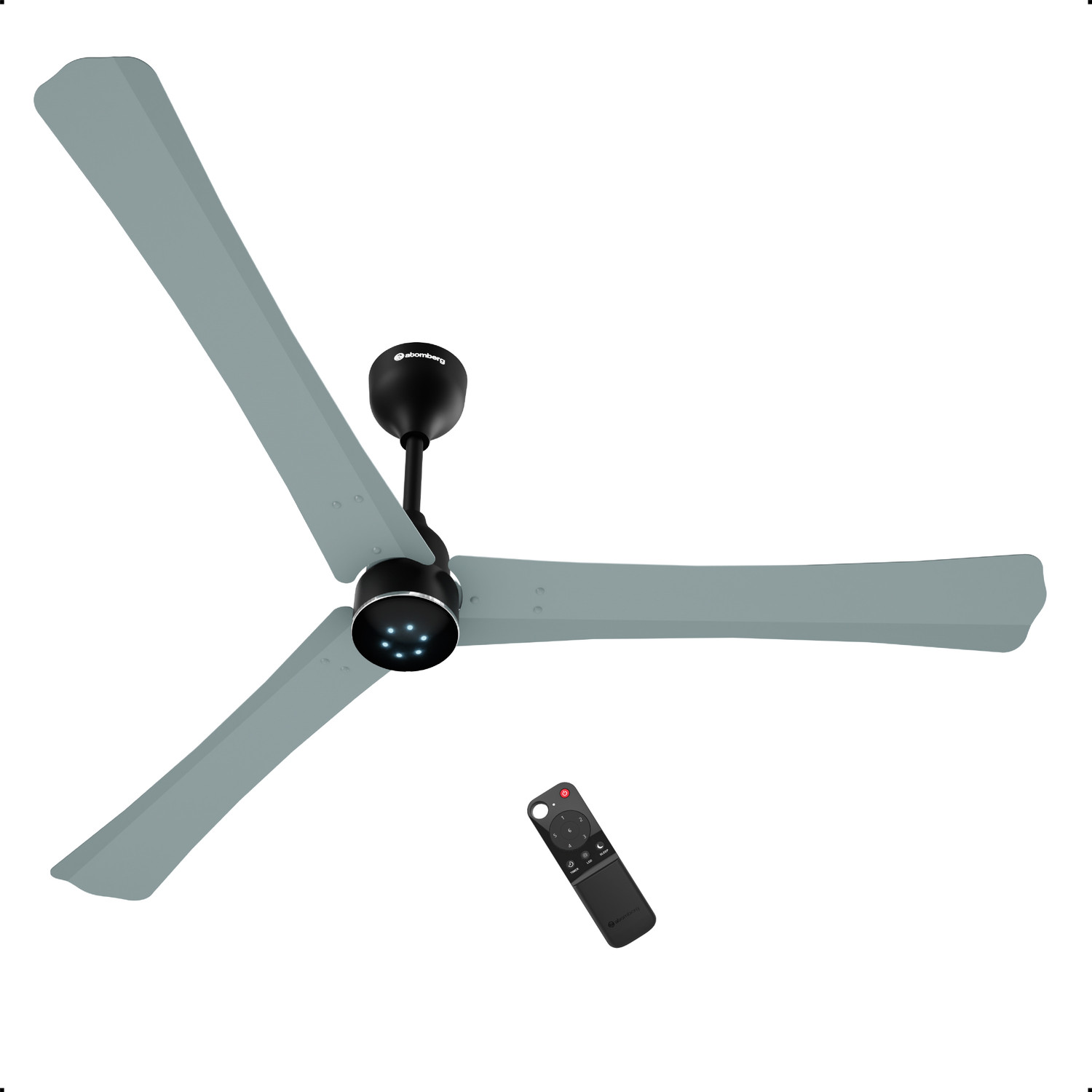 Atomberg Renesa Halo Smart | High Air Delivery | Low noise operation | IoT | 5 Star 1400 mm 3 Blade Ceiling Fan