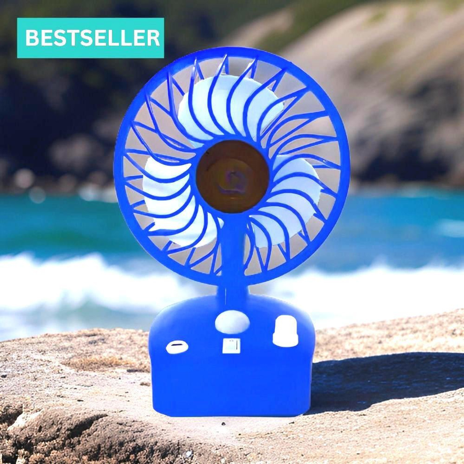 Image of PARADISEECOM (Table Fan) TurboGale: Power-Packed Table Fan for Instant Cooling RK136 with 1 Year Warranty 1000 mm Table Fan (Multicolor | Pack of 1)