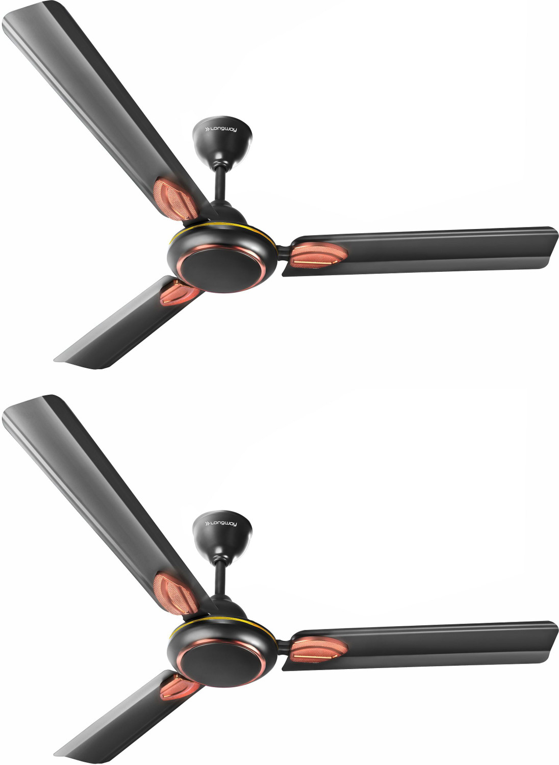 Image of GATUSHOPS 19297 High Air Delivery 90 mm Ceiling Fan (1 Star | Multicolor | Pack of 1)