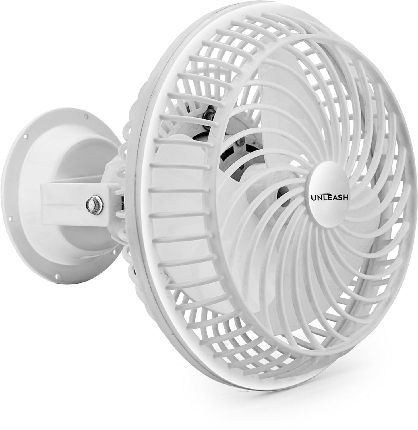 Image of Vinerov Turbo HS | 2000+ RPM | 90 Oscillation | Double Rope | Home, Office & Outdoor with 1 Year Warranty 400 mm Wall Fan (White | Pack of 1)