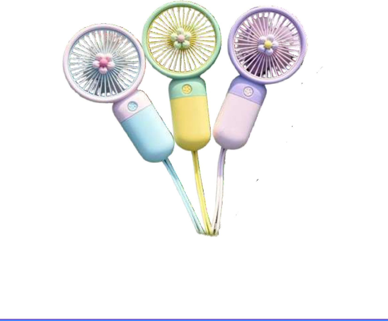 Image of Radhe High Speed Rechargeable Table Fan with LED Light For Office Desk, Home 328 Ultra High Speed 1400 mm Table Fan (5 Star | Multicolor | Pack of 1)
