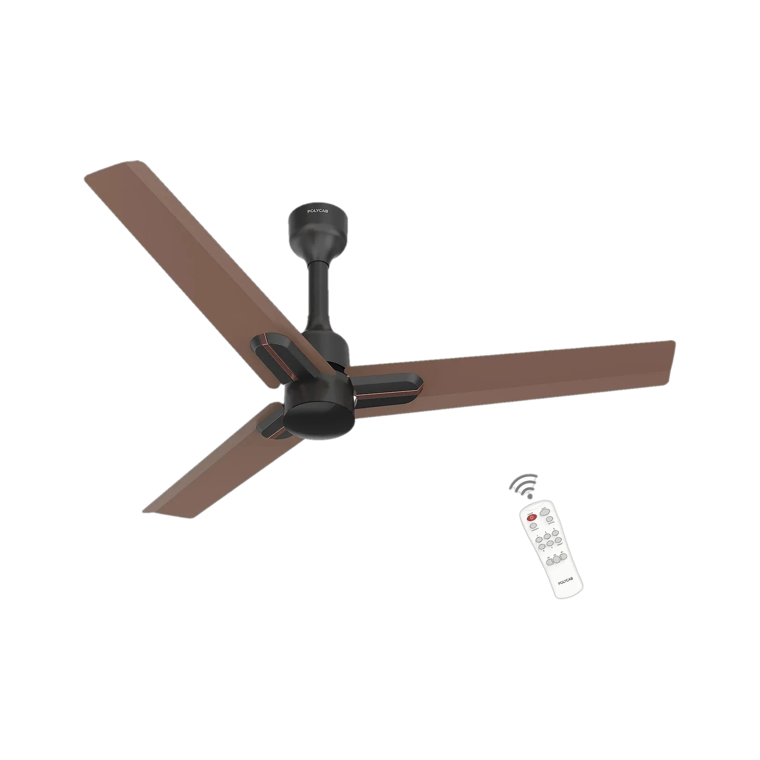 Polycab Wizzy Neo 1200mm 5 Star Advanced BLDC ,High Delivery, Remote C