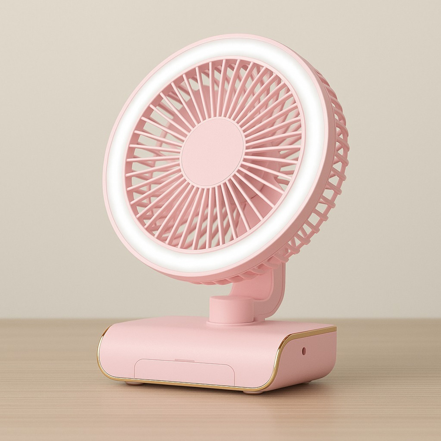 Image of YAKUNOX Mini USB Fan Portable Rechargeable Cooling Fan for Travel Random Colour Anti Dust 90 mm Table Fan (Multicolor | Pack of 1)