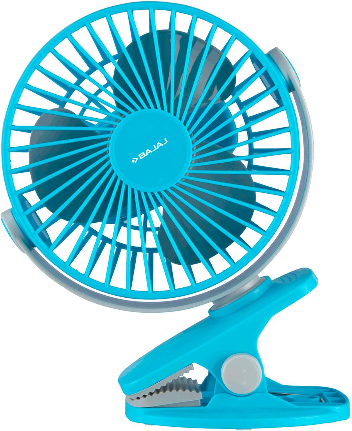 Image of yogi Foldable Rechargeable Table Fan Portable Fan with Adjustable Stand Mini Desk Fan Anti Dust, Anti Rust, High Air Delivery 3.5 mm Table Fan (4 Star | Green | Pack of 1)