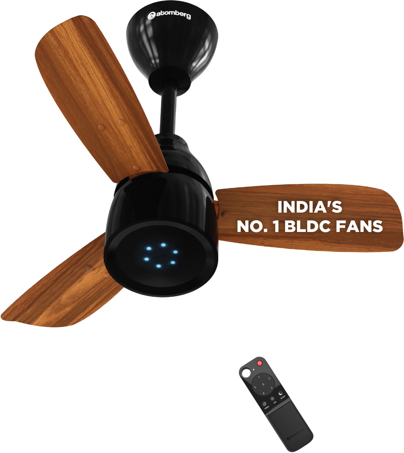 Image of GATUSHOPS 19297 High Air Delivery 90 mm Ceiling Fan (1 Star | Multicolor | Pack of 1)