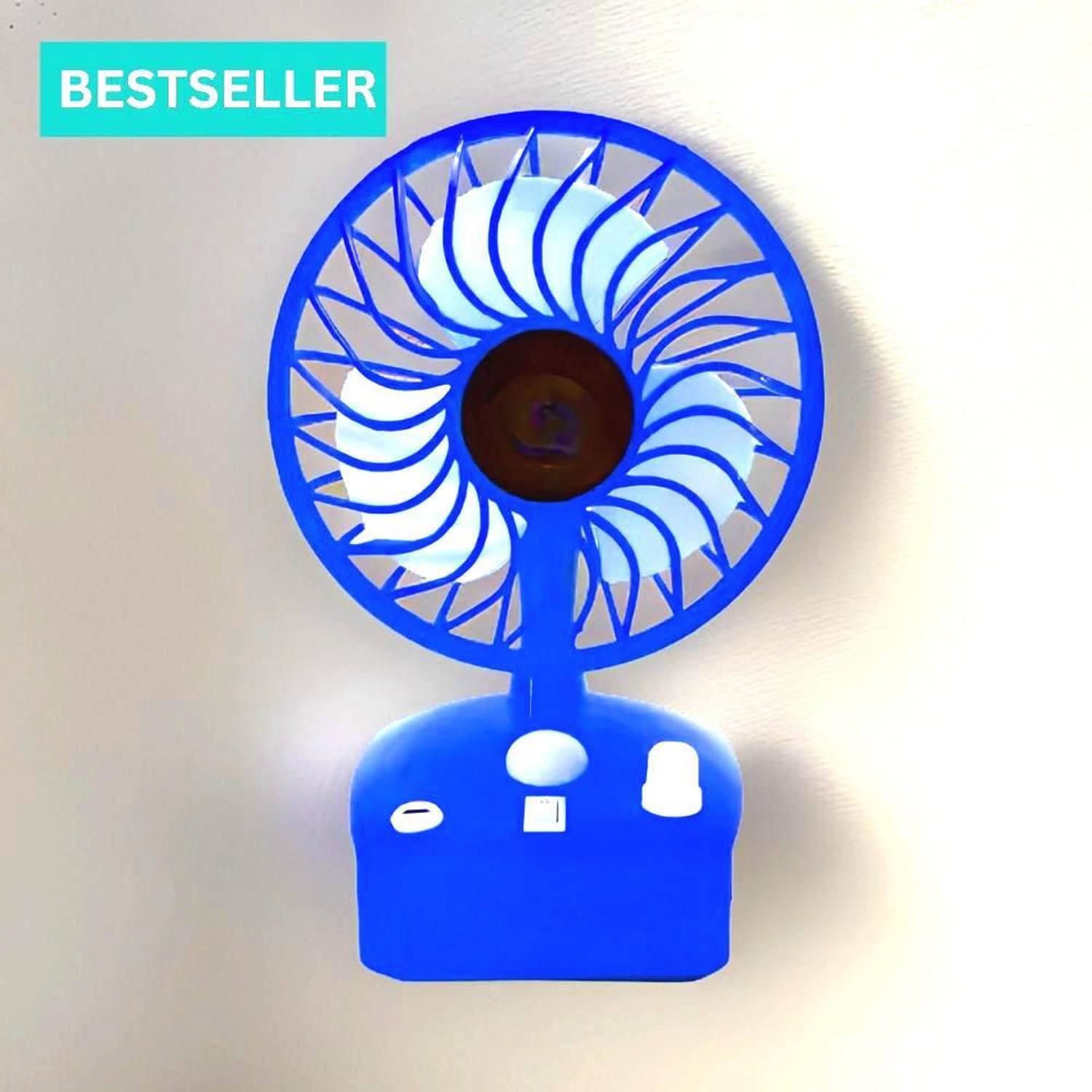 Image of PARADISEECOM (Table Fan) TurboGale: Power-Packed Table Fan for Instant Cooling QO266 with 1 Year Warranty 1000 mm Table Fan (Multicolor | Pack of 1)