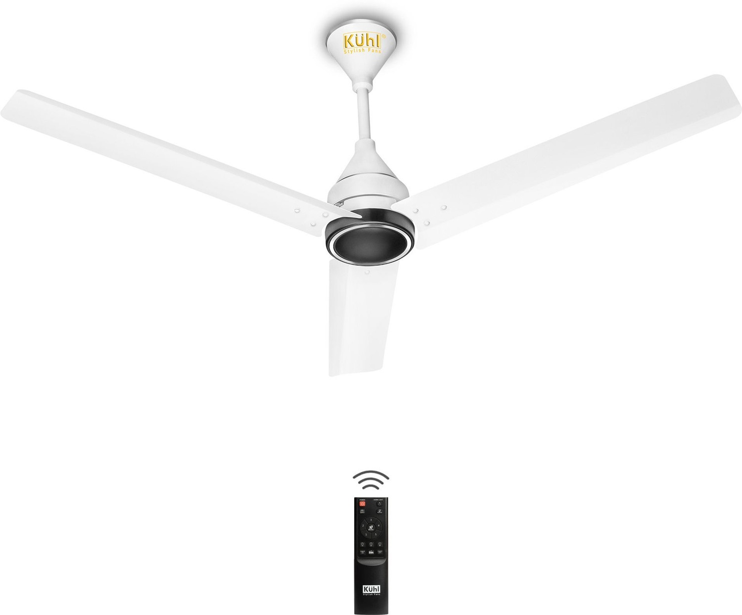 KUHL Arctis A4 BLDC Technology | Low Noise with 5 Year Warranty BLDC Motor with Remote 1200 mm Ceiling Fan