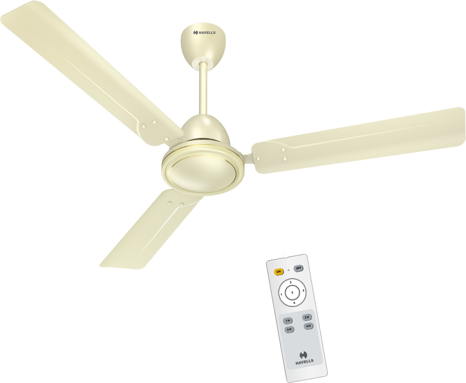 HAVELLS Artemis BLDC 1200 mm BLDC Motor with Remote 3 Blade Ceiling Fan