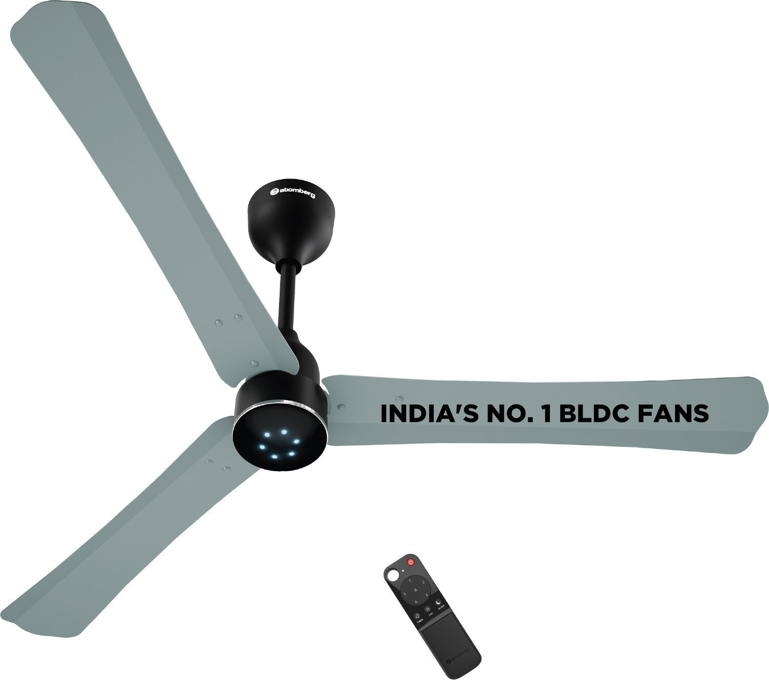 Atomberg Renesa Halo Smart With IoT | LED Speed Indicator | 5 Star 1200 mm 3 Blade Ceiling Fan