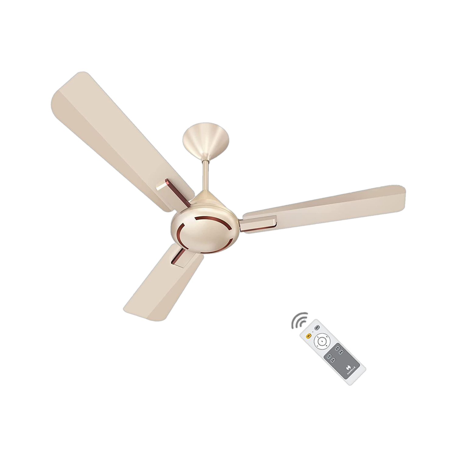 HAVELLS Ambrose BLDC 1200 mm BLDC Motor with Remote 3 Blade Ceiling Fan