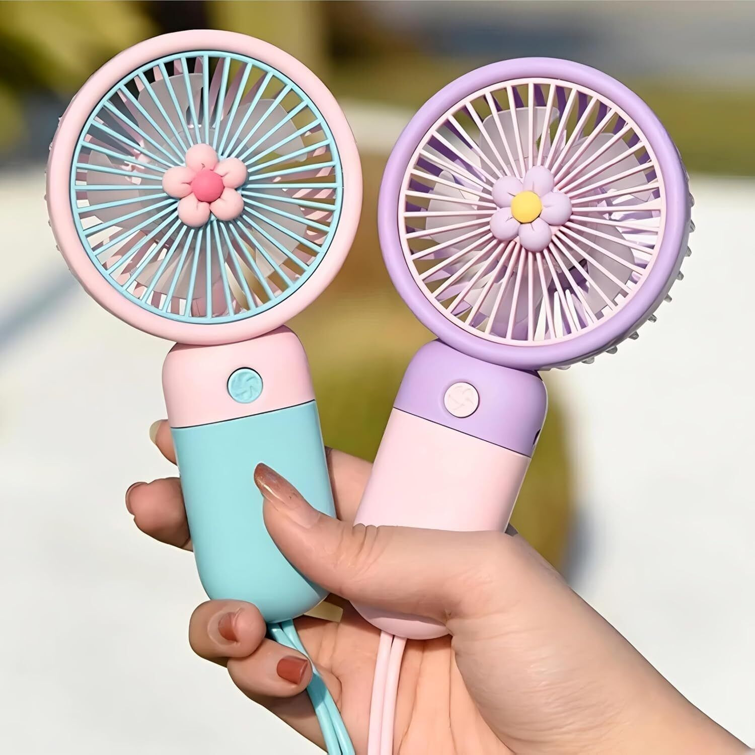 Image of S S BROTHER MiniFan 18 90 mm Table Fan (Multicolor | Pack of 1)