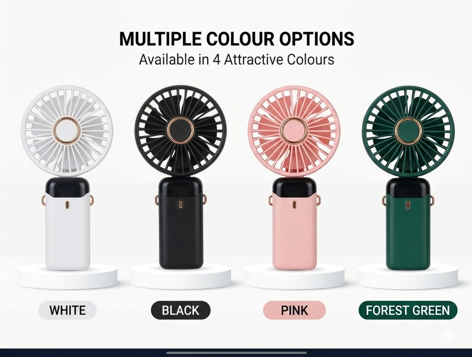 Image of PARADISEECOM (Table Fan) TurboGale: Power-Packed Table Fan for Instant Cooling XE260 with 1 Year Warranty 1000 mm Table Fan (Multicolor | Pack of 1)