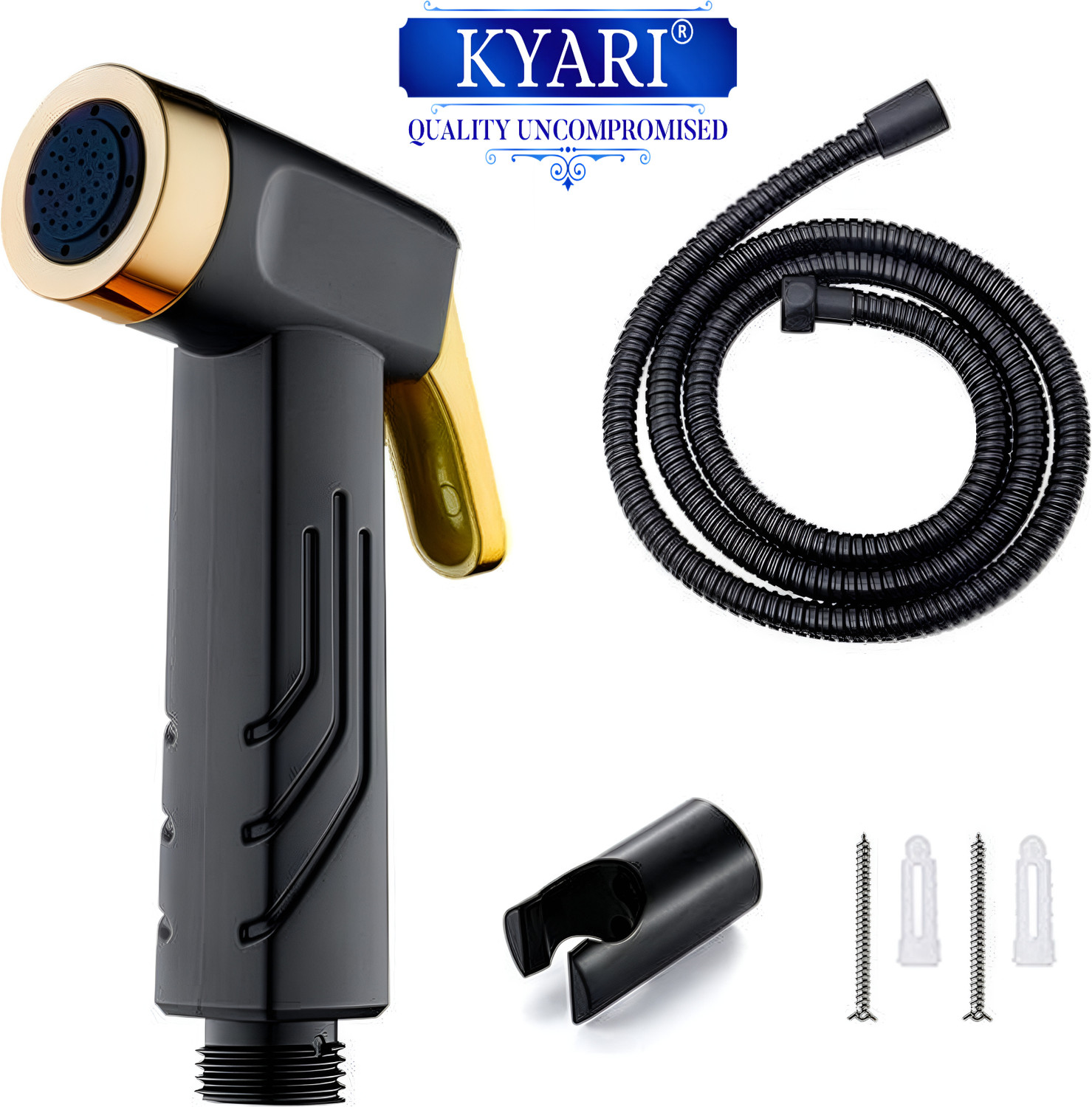 Image of Prayag PTMT T-Handle Bib Cock 15mm Wall Mount - White, Leakproof Rust-Free Tap Faucet Bib Tap Faucet (Wall Mount Installation Type)