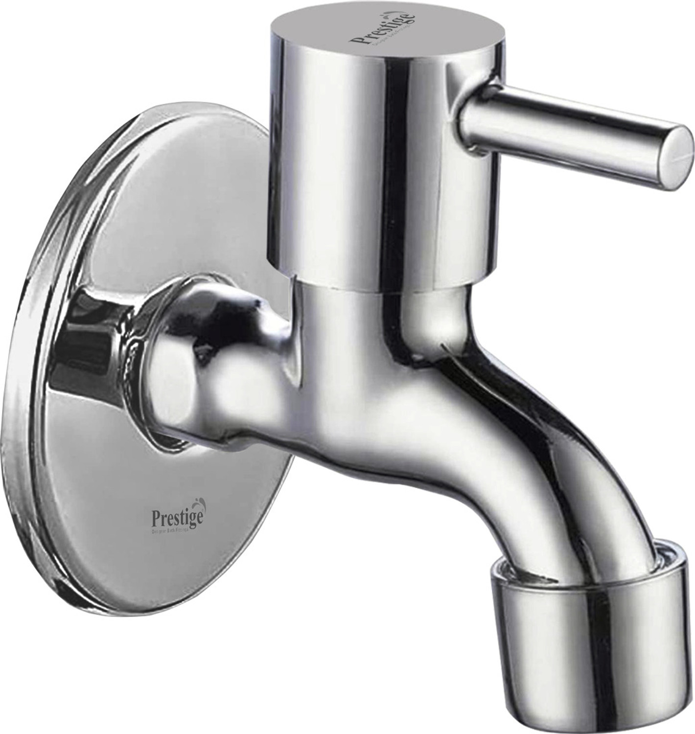 Image of Prestige TURBO BIB COCK WATER TAP,TAP FOR BATHROOM STAINLESS STEEL HAVY DUTY PACK OF 1 Bib Tap Faucet