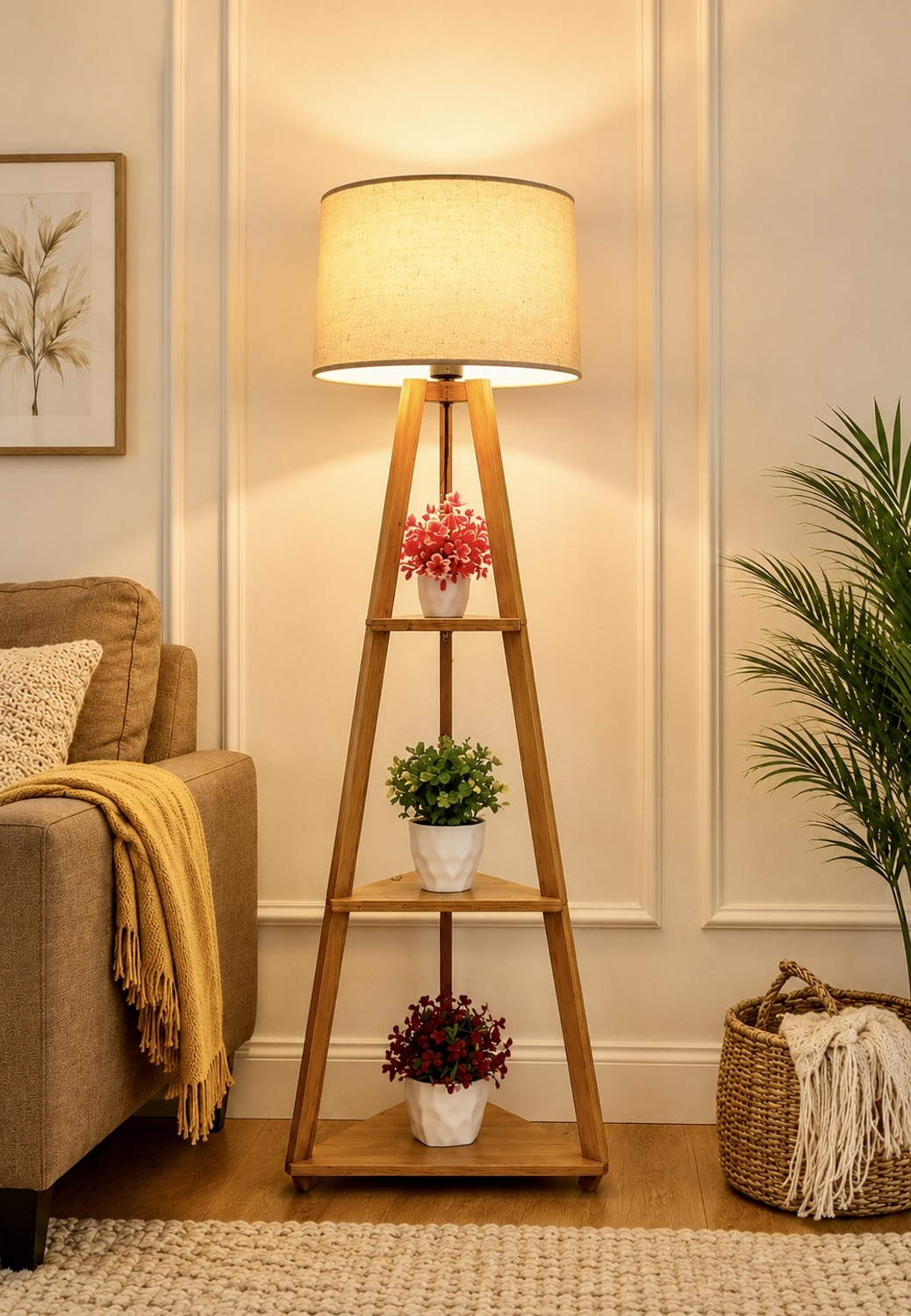 nautical overseas Tripod Floor lamp