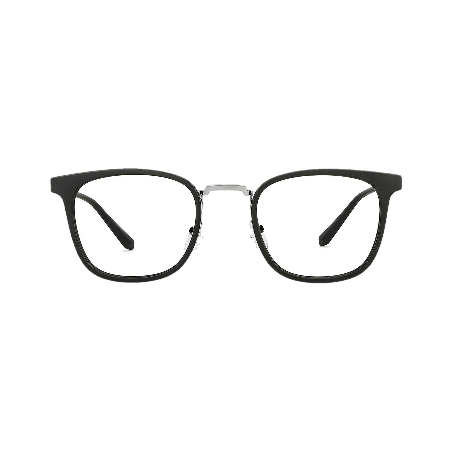 Full Rim Square Anti Glare &amp; Blue Cut Computer Glass For Men &amp; Women  (49 mm)