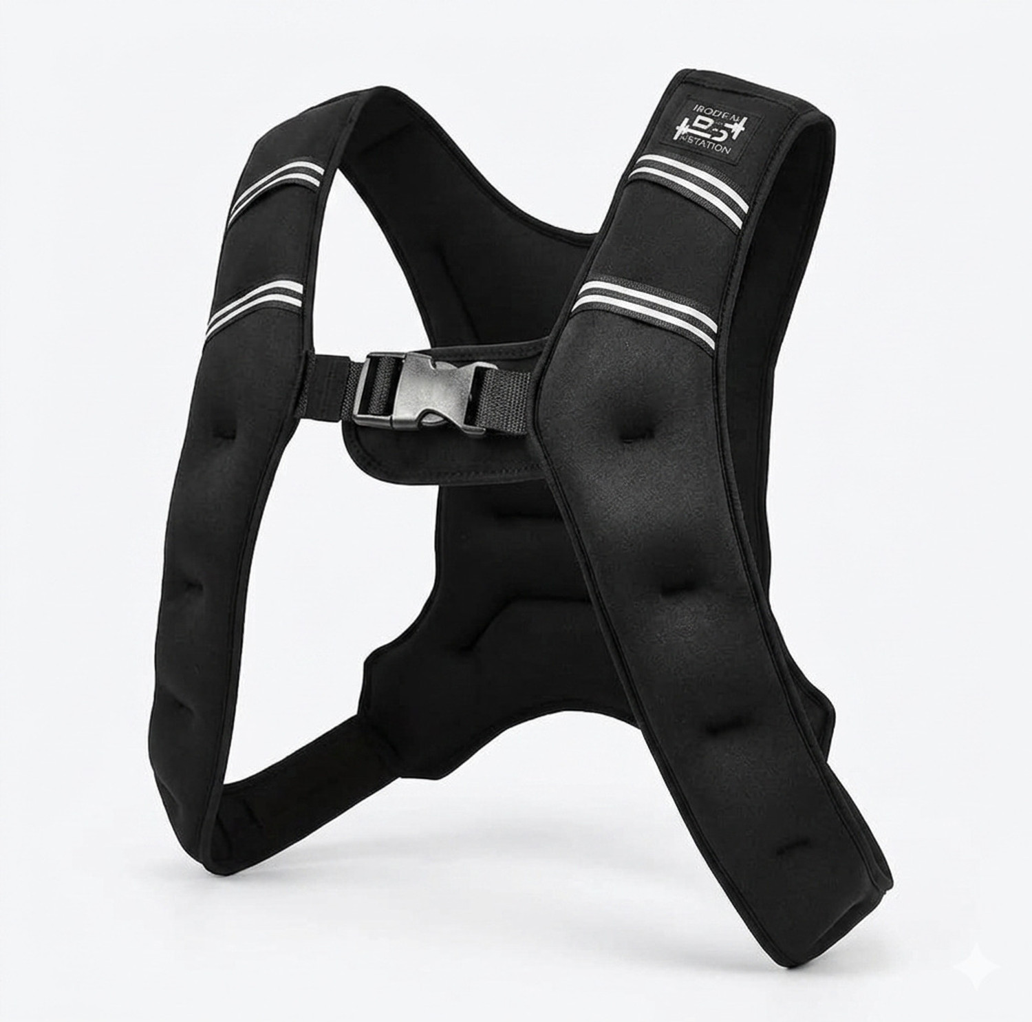 Neoprene Weighted Vest Black Weight Vest (5 kg)