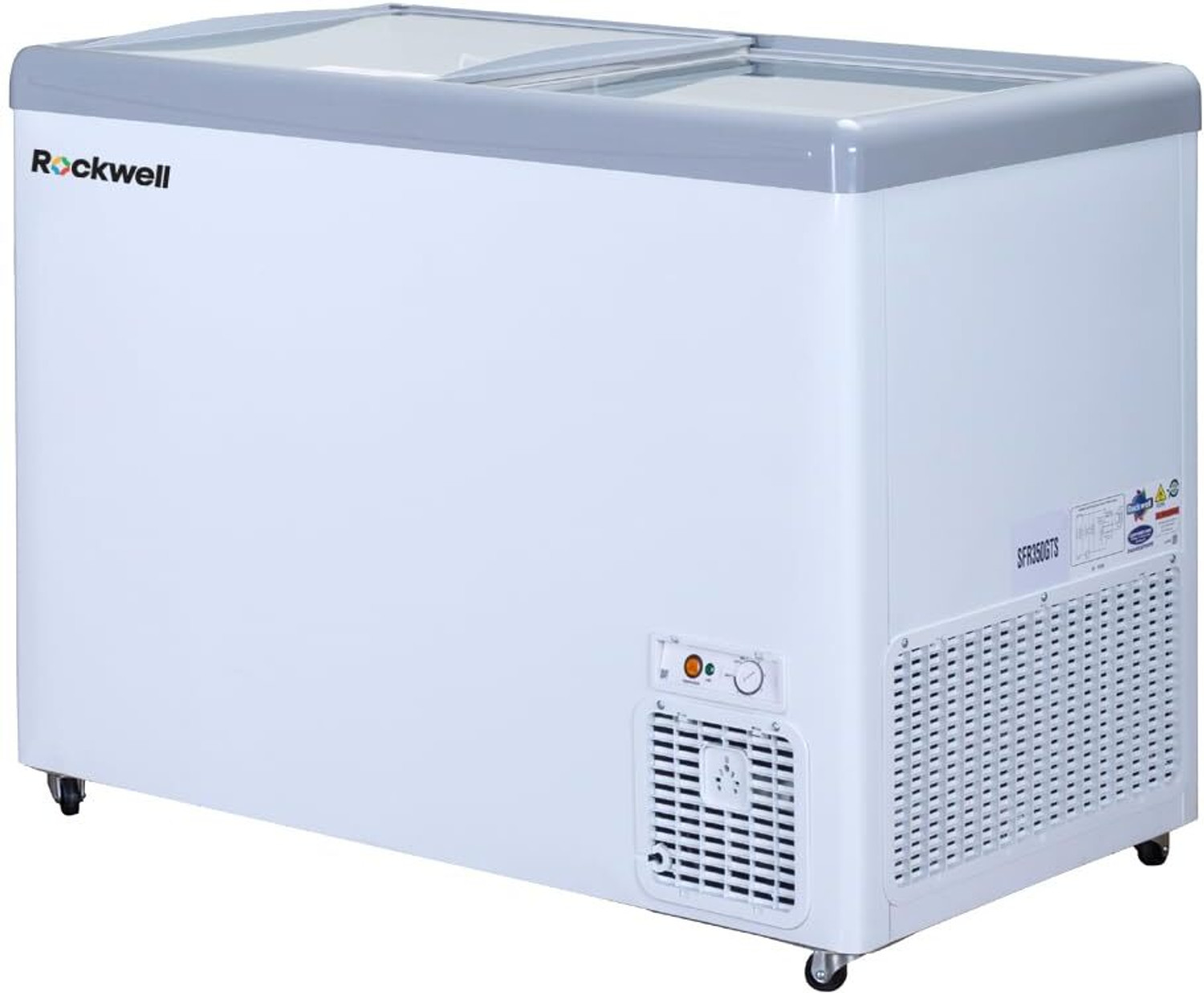 Image of Rockwell 300 L Single Door Upright Freezer (White, RVC300B, 5 Star)