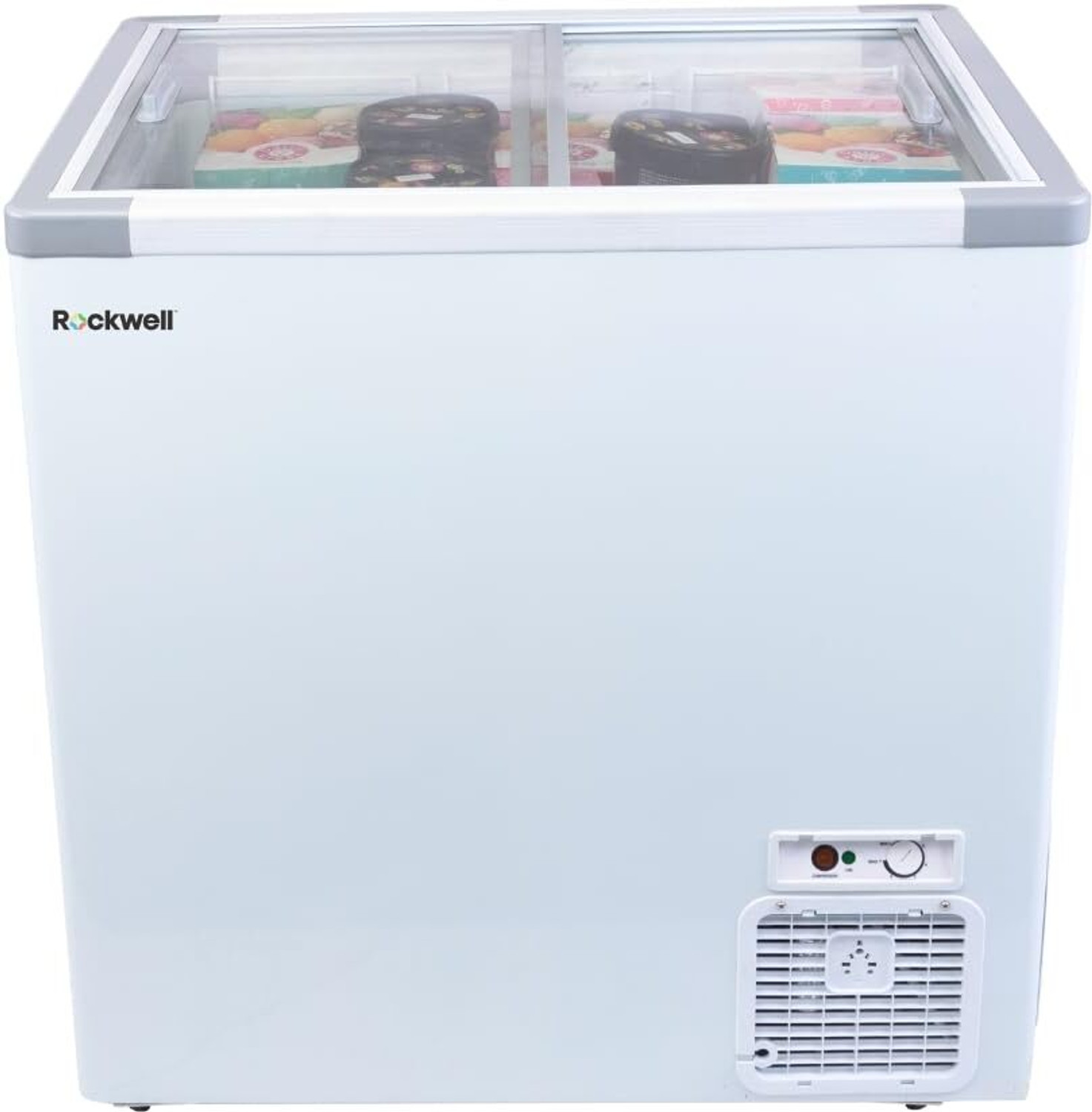 Image of Rockwell 300 L Single Door Upright Freezer (White, RVC300B, 5 Star)