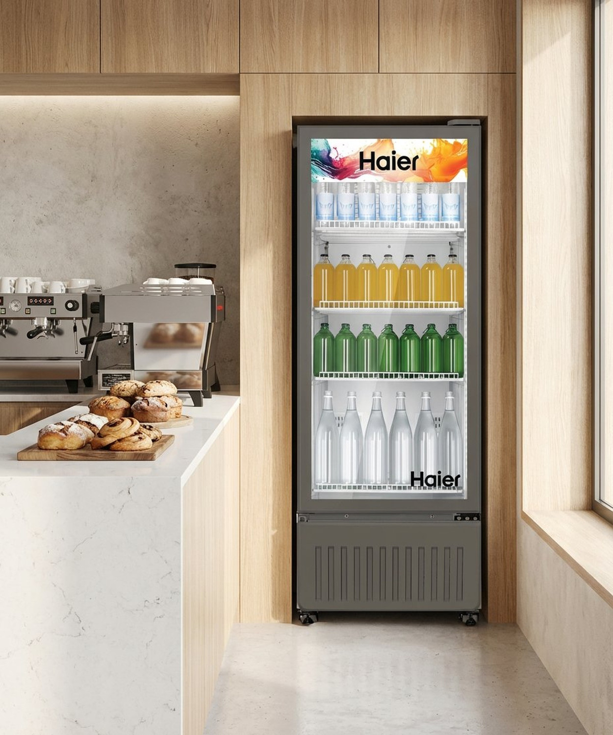 Image of Rockwell 300 L Single Door Upright Freezer (White, RVC300B, 5 Star)