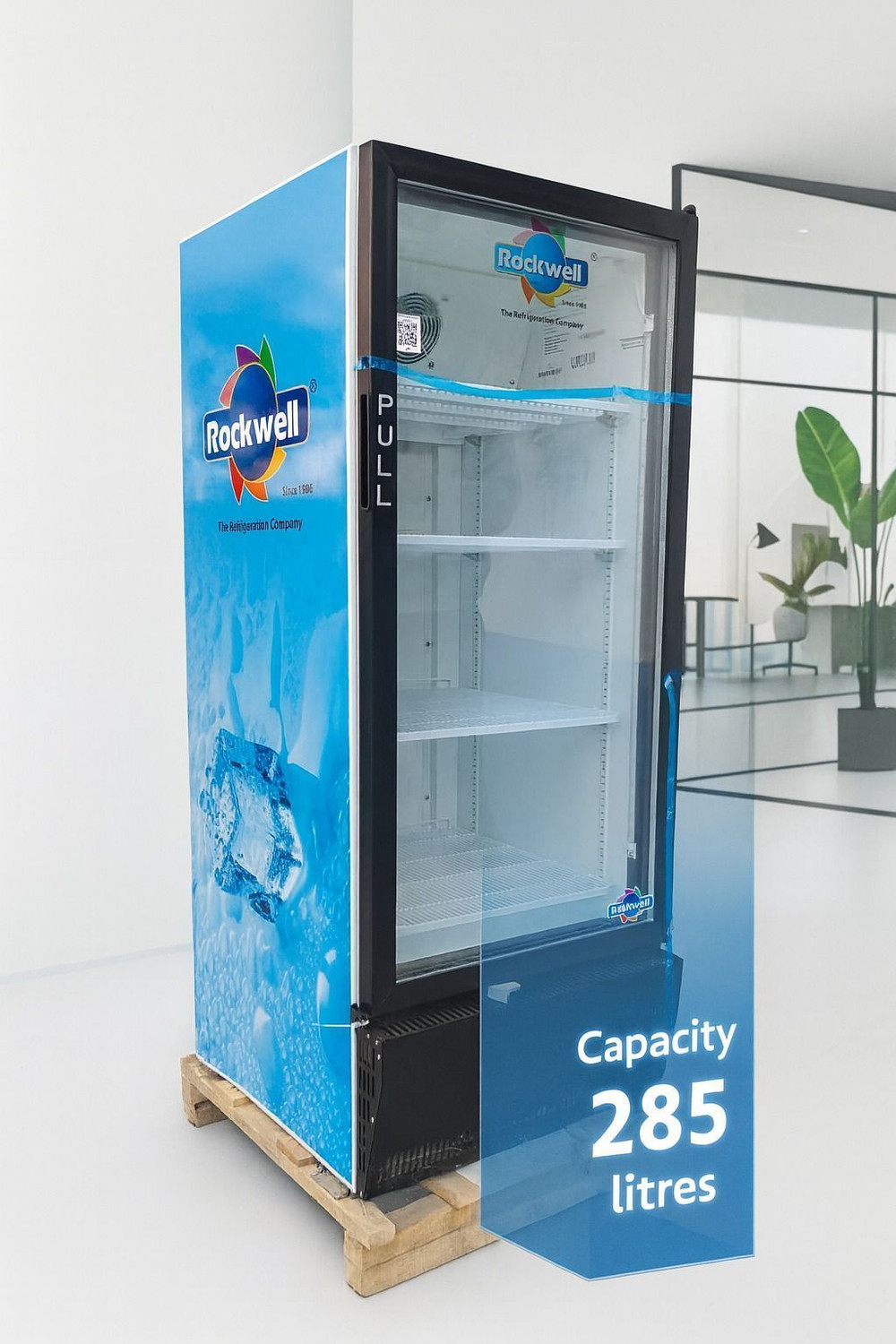 Image of Rockwell 300 L Single Door Upright Freezer (White, RVC300B, 5 Star)