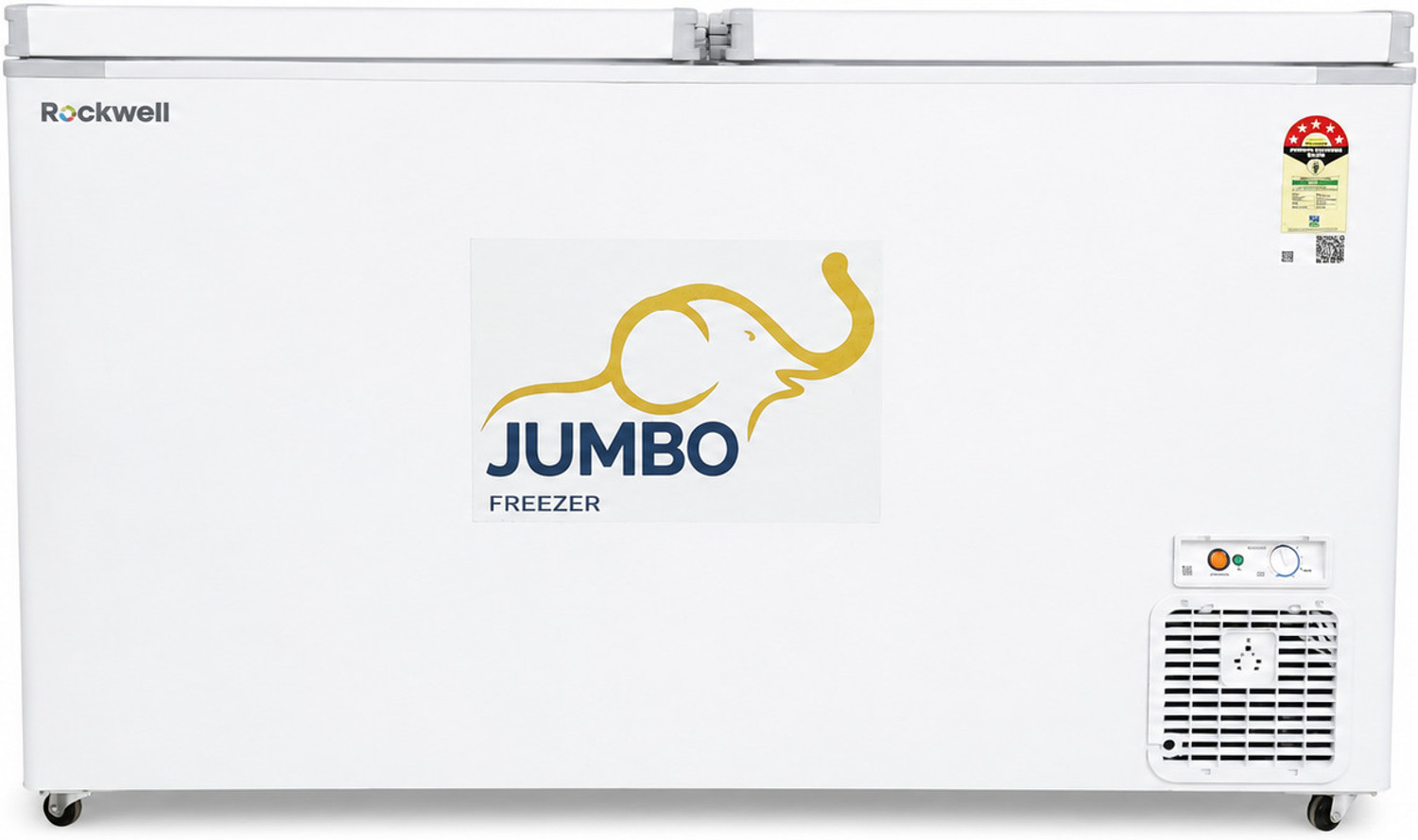Image of Rockwell 300 L Single Door Upright Freezer (White, RVC300B, 5 Star)