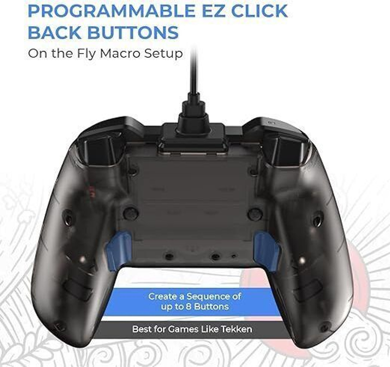 Image of AKEDGE EVOFOX Elite X Wired Gamepad (Black, For PC)