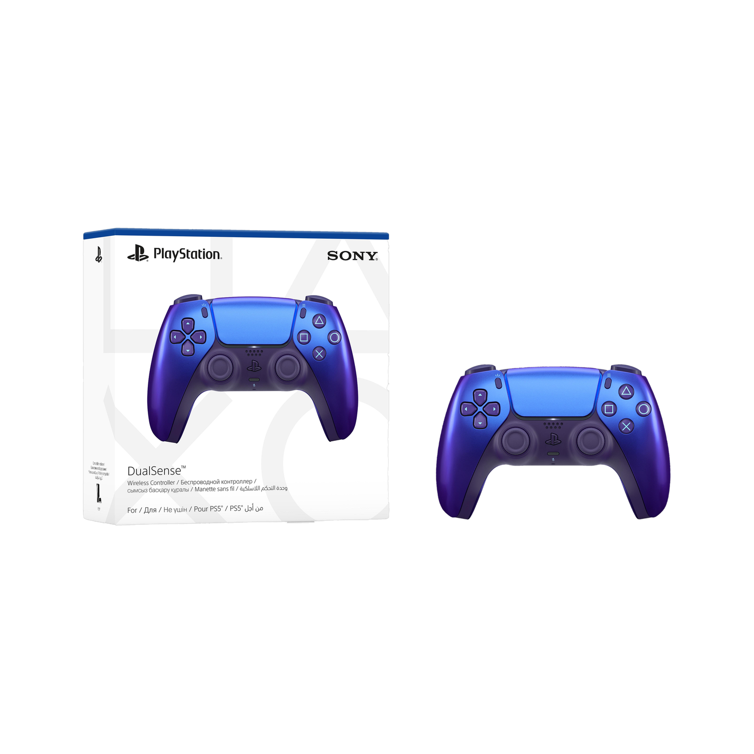SONY PS5 DualSense wireless controller Chroma Indigo Gaming Accessory 