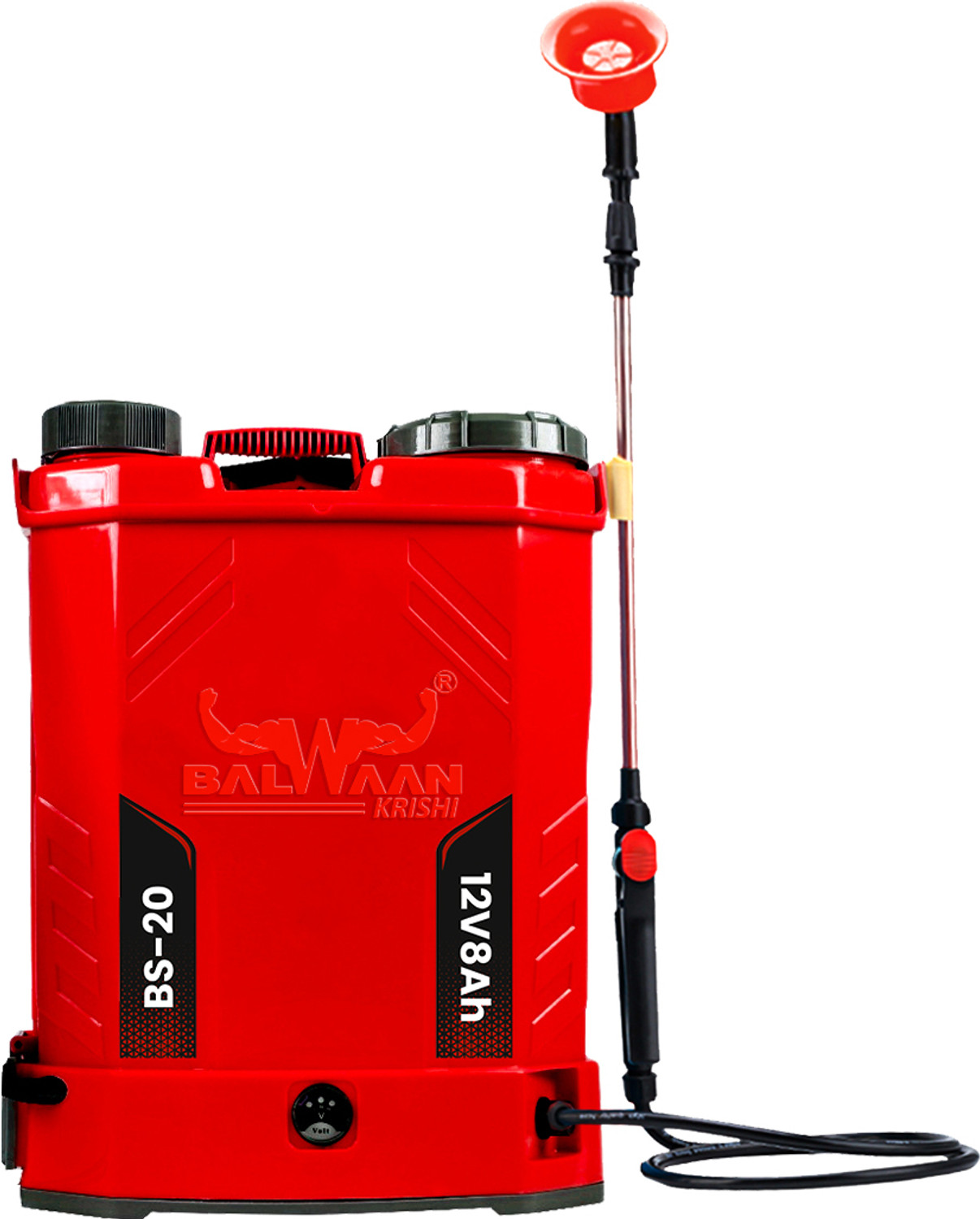 Balwaan Battery Knapsack Sprayer Pump - 12Vx8A 18 L Backpack Sprayer