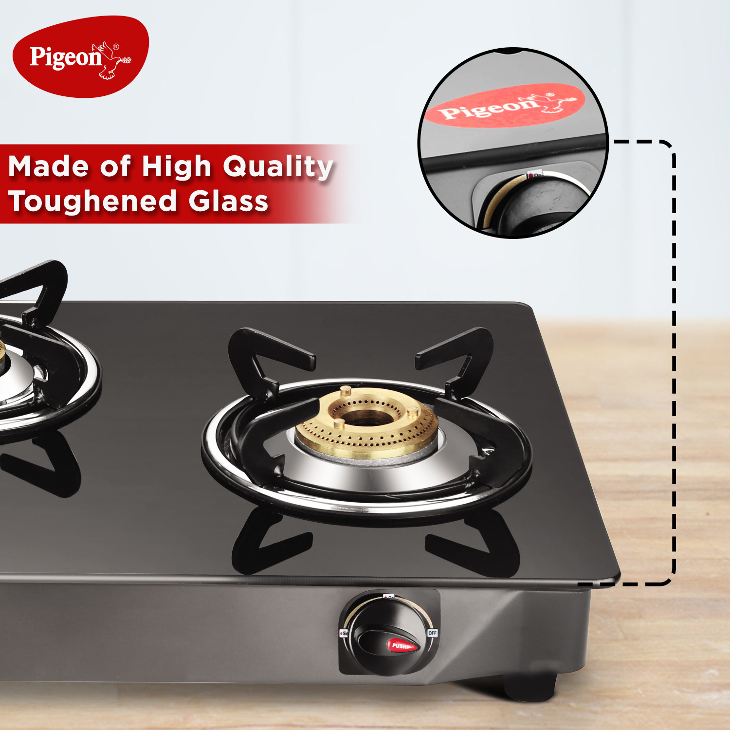 Pigeon Glass Manual Gas Stove (2 Burners) Price History