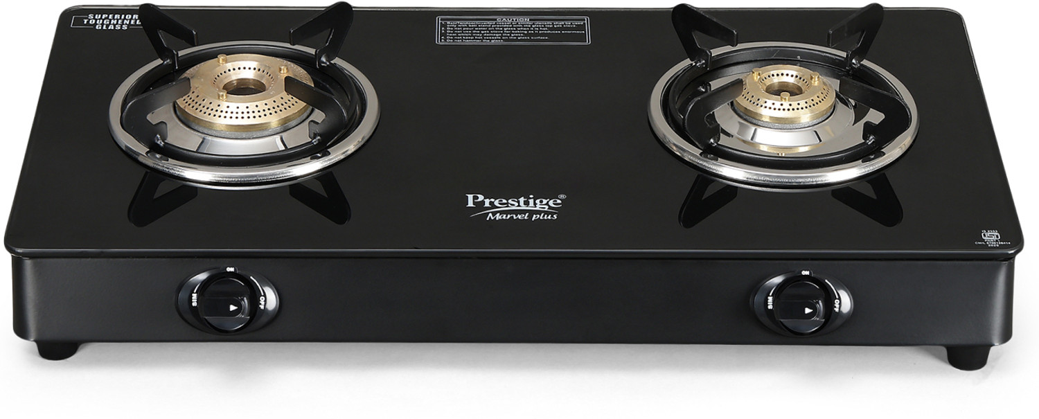 Prestige GTM02 Glass Top Gas Stove – 4 Burners, ₹5,145