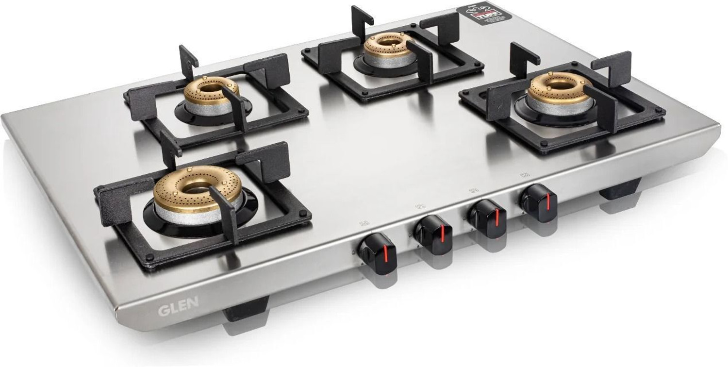 Glen Ultra Tuff Stainless Steel PNG Gas Stove with Forged Brass Burner