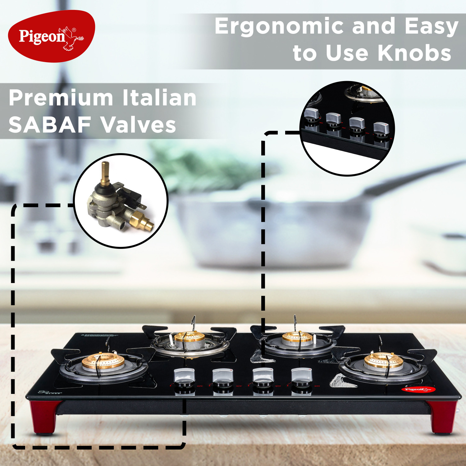 Pigeon Infinity Glass Automatic Gas Stove Price History