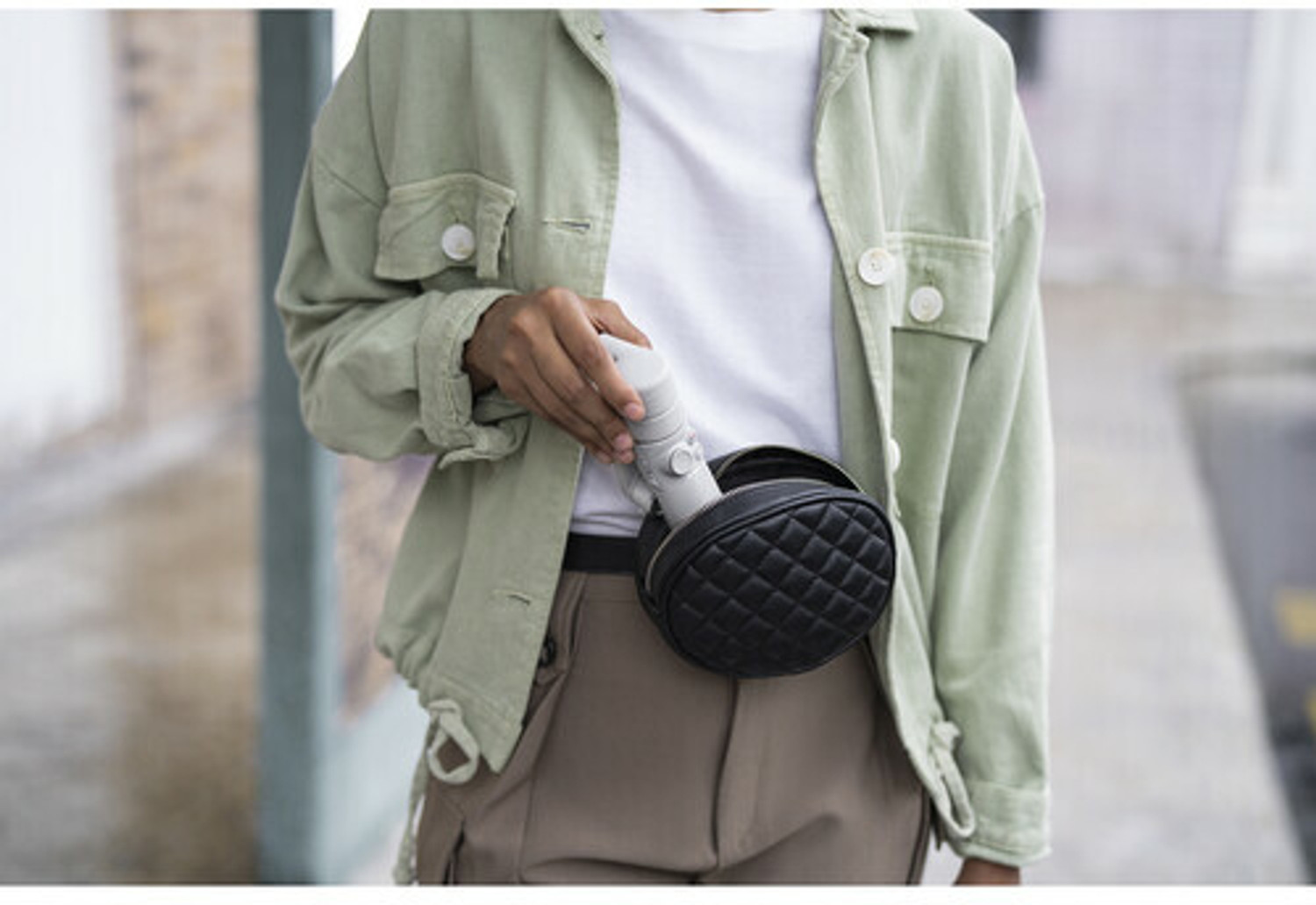 Image of dji OM5 3 Axis Gimbal for Mobile