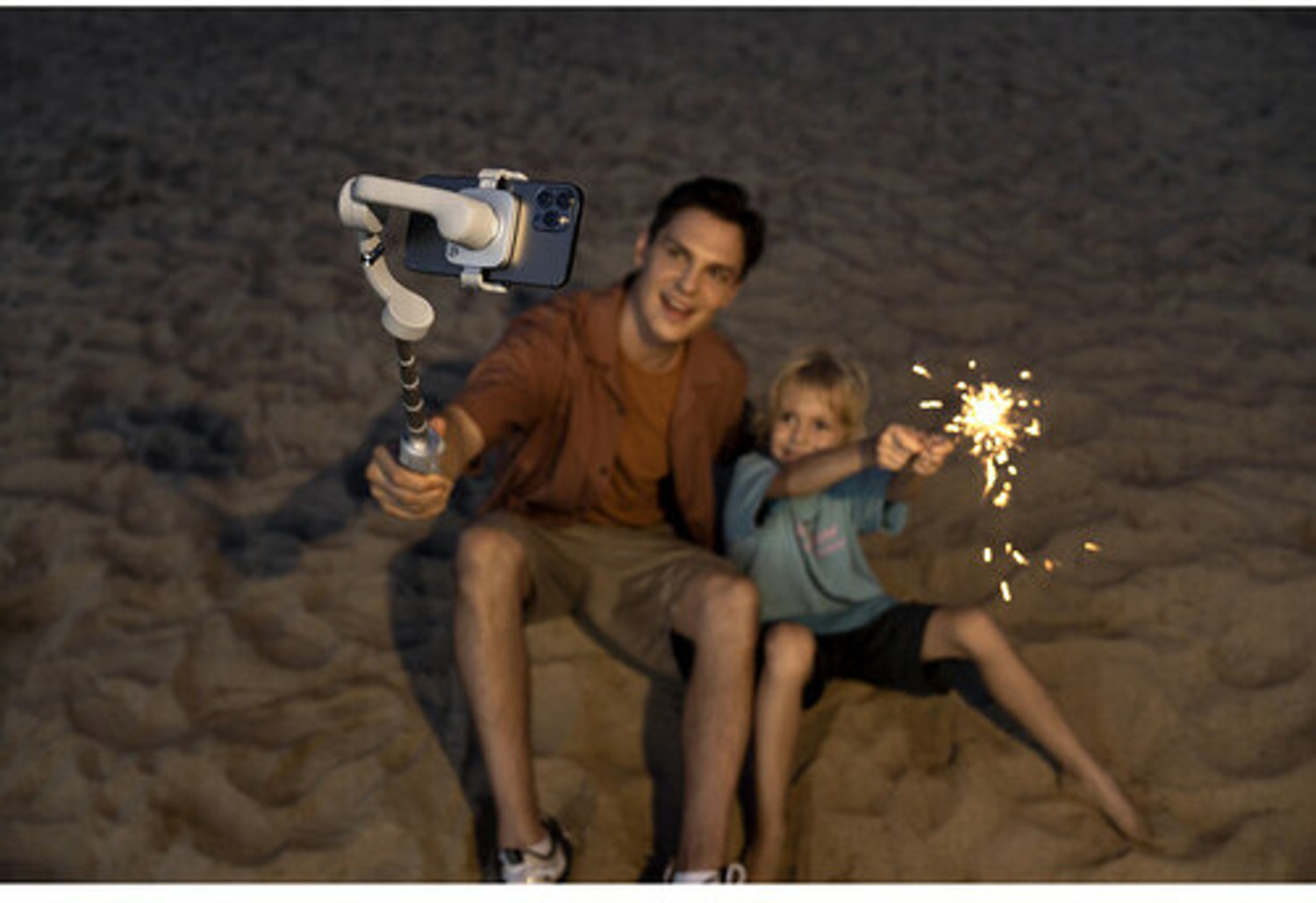 Image of dji OM5 3 Axis Gimbal for Mobile