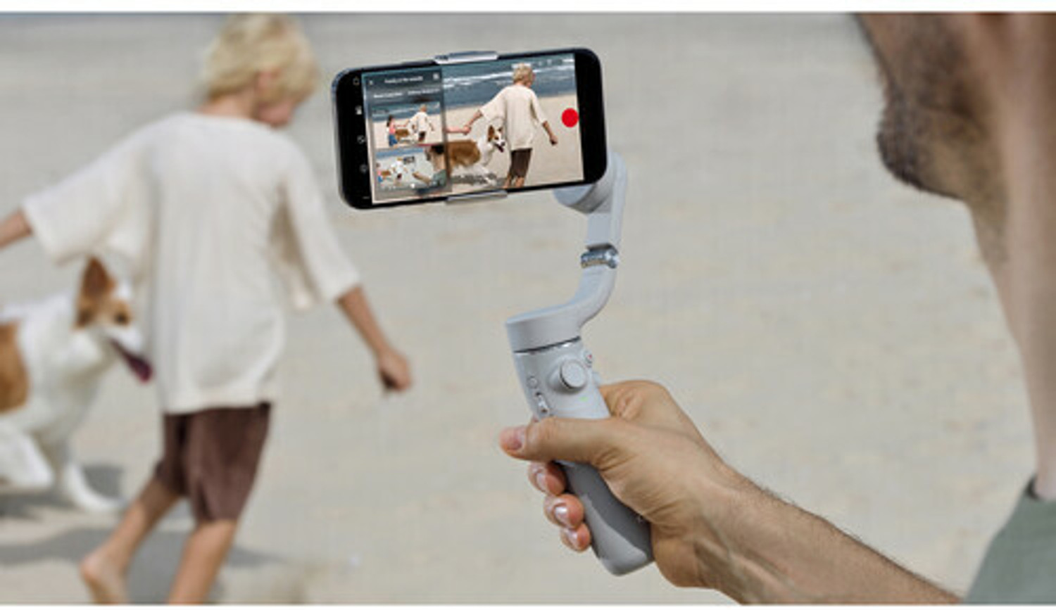 Image of dji OM5 3 Axis Gimbal for Mobile