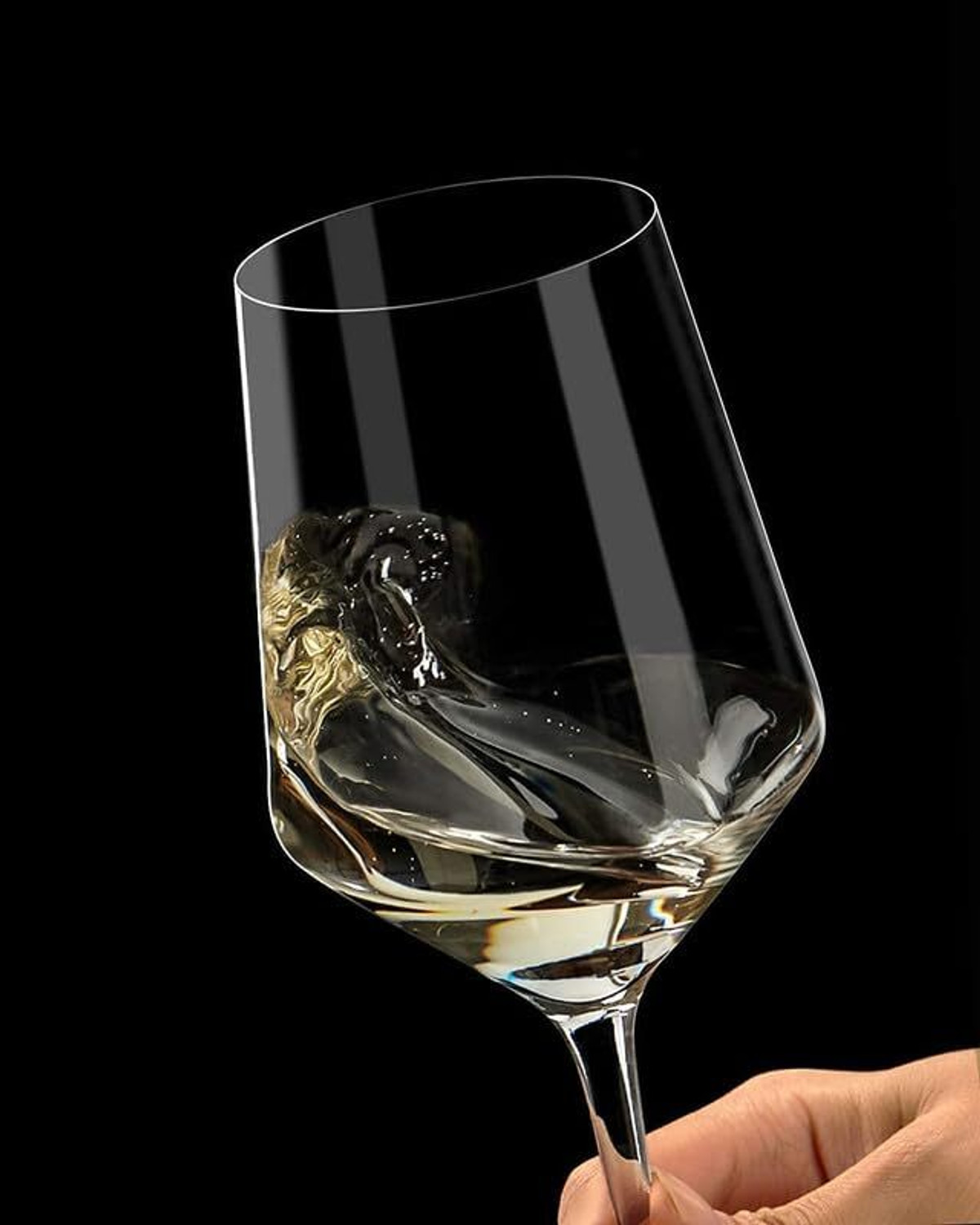 Image of Mahantam (Pack of 6) Premium Italian Highball Heavy Base Tall Glasses (Set of 6 PIS, 310ml) Glass Set Water /Juice Glass (310 ml, Glass, Clear)