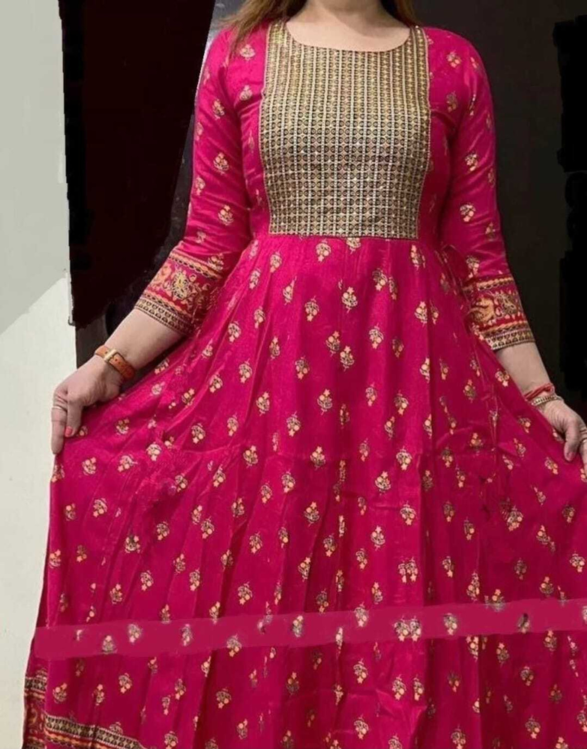 Image of SATVEER FASHION Anarkali Gown