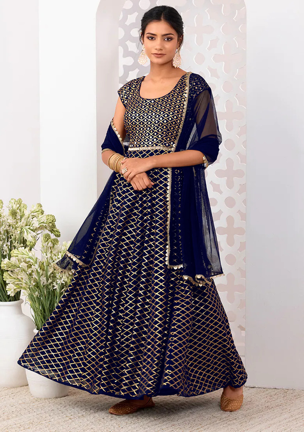 Image of Kedar Fab Anarkali Gown