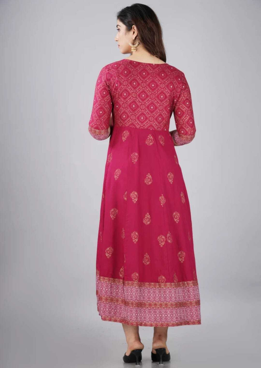 Image of SATVEER FASHION Anarkali Gown