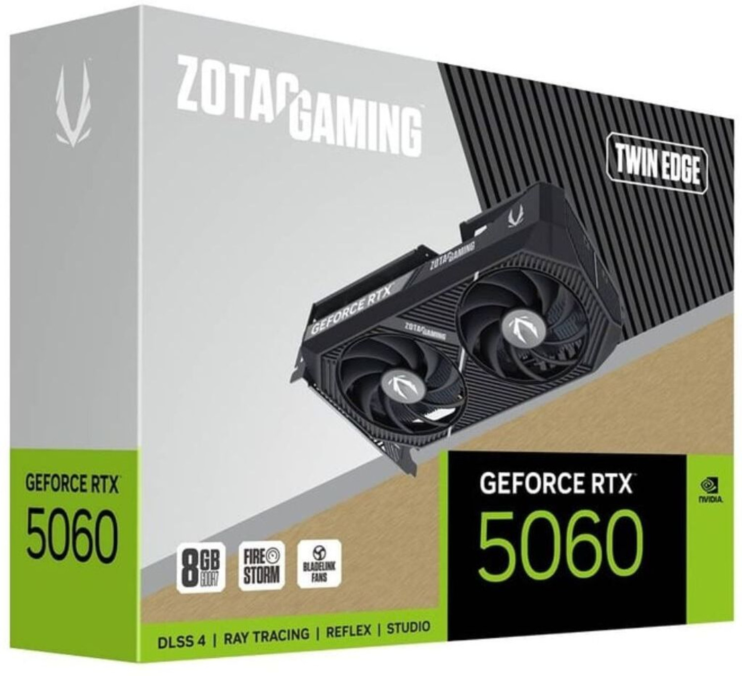 ZOTAC ZT-B50600E-10M 8GB GDDR7 128-bit 2497MHz Graphics Card