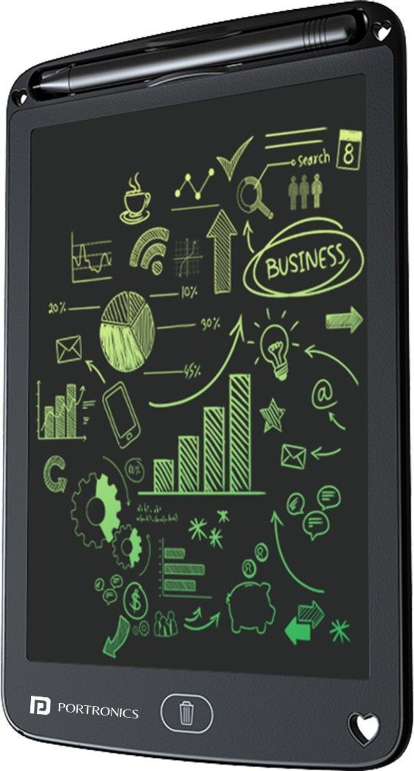 Portronics Ruffpad 12M Re‑Writable LCD Tablet 12×12″ – ₹257