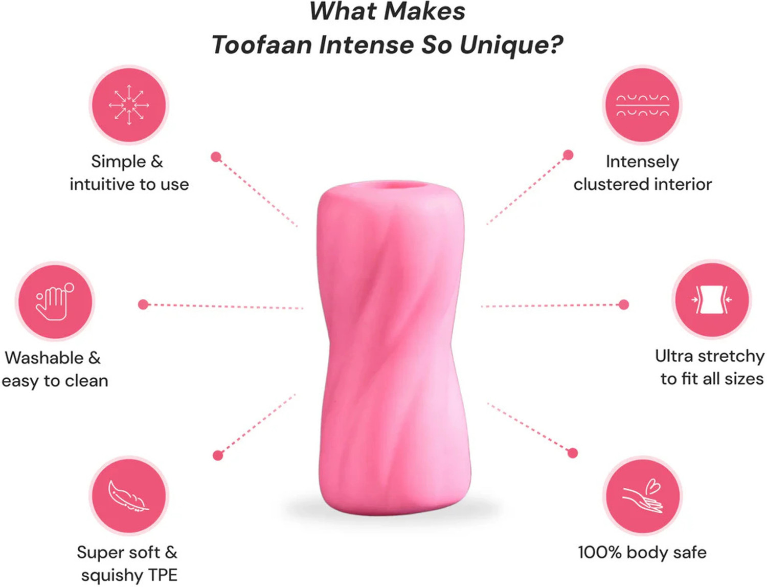 Image of PERLENTE unique Soft Flexible Personal Body Stress Relief Massager